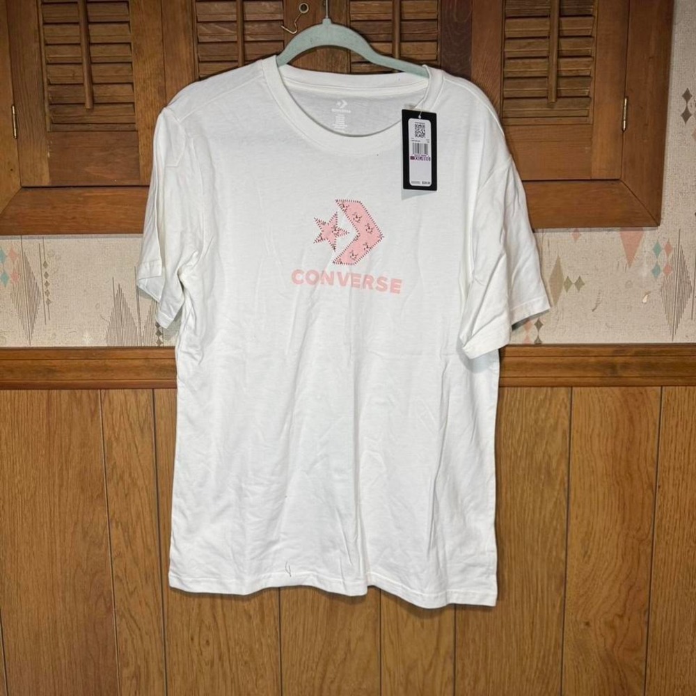 Pink Converse‎ graphic tee Size XXL NWT